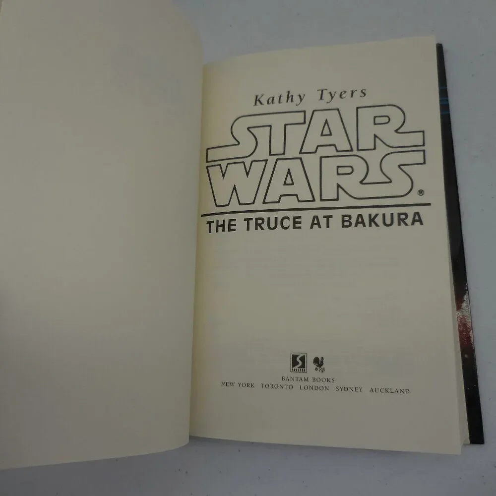 Star‎ Wars Truce at Bakura by Kathy Tyers 1994 Hardcover 1st Edition 1st Print